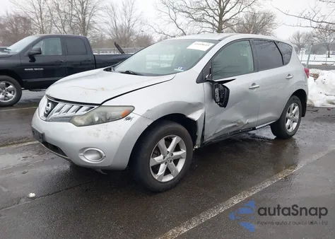 2009 Nissan Murano Sl z USA, uszkodzony, nr VIN JN8AZ18W79W139257